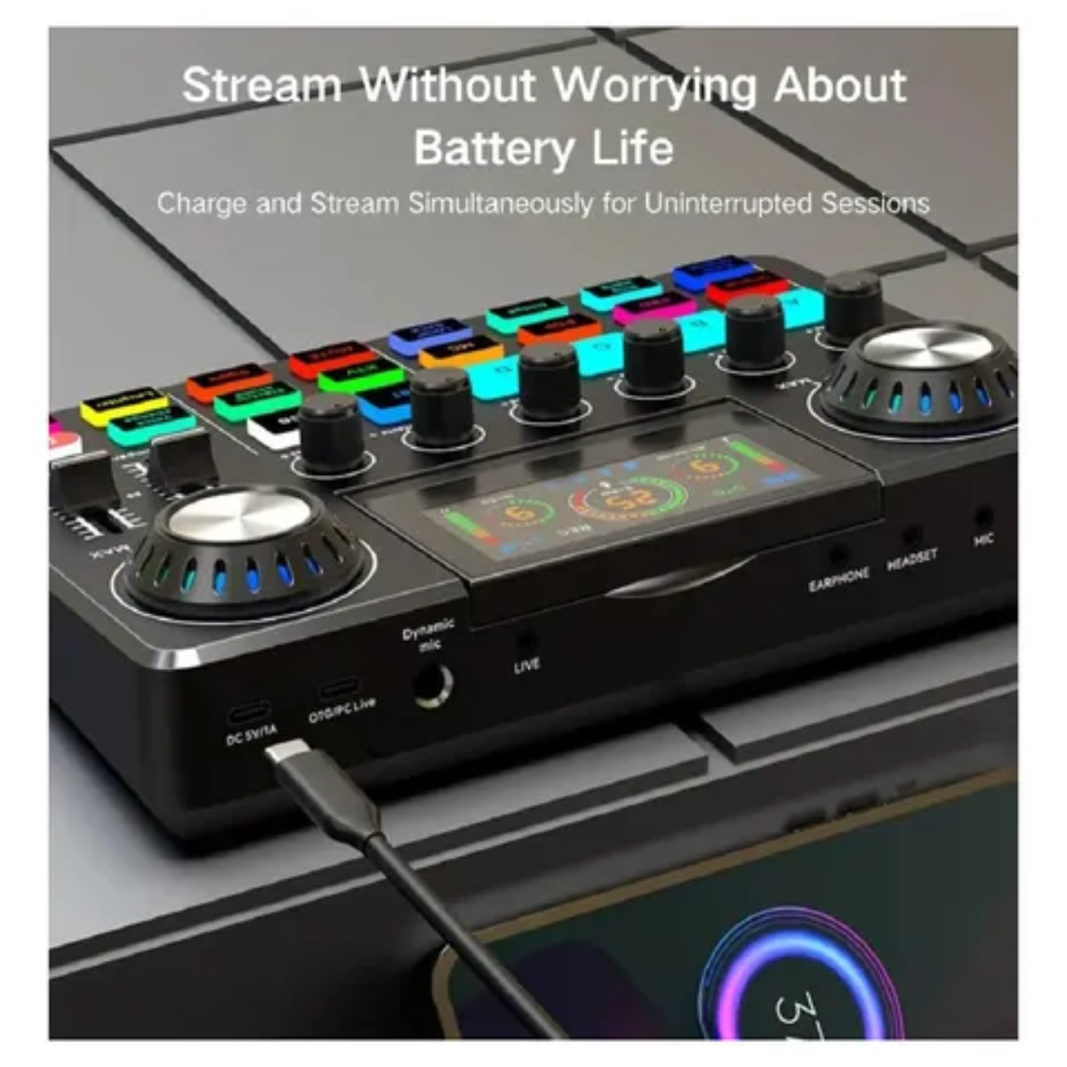 Miniatura 2 de Mezclador Tarjeta De Sonido Profesional